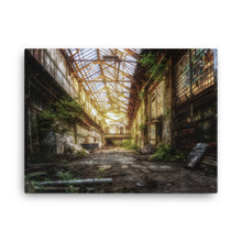 Overgrown Conservatory Canvas Print