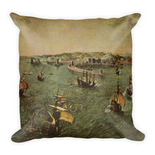 Hafen von Neapel Premium Pillow