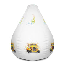 Henrika The Yellow Epoque Car Bean Bag Chair w/ filling