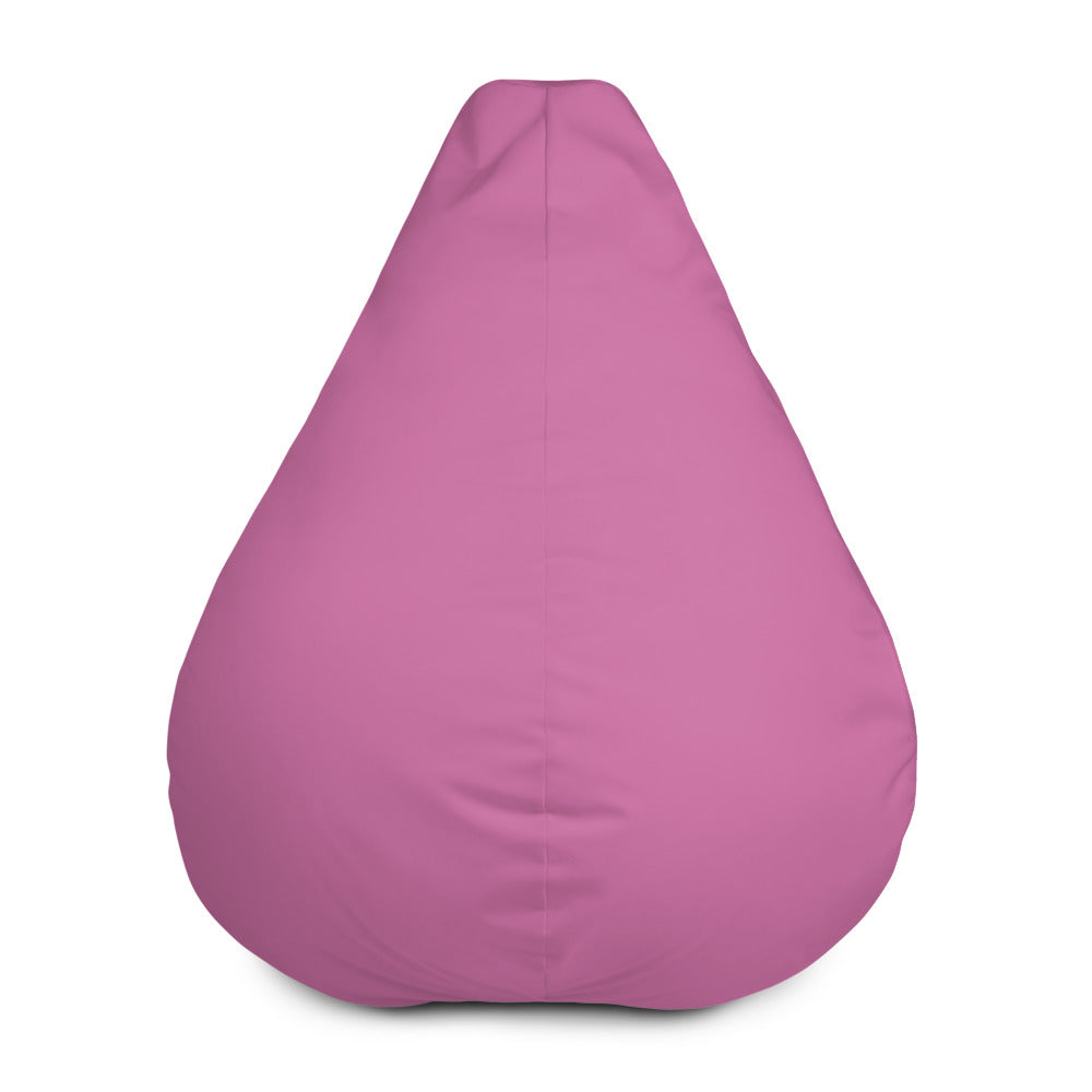 Light Red Purple Bean Bag Chair w/ filling
