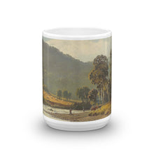 Alfred de Bréanski - Scottish summer landscape with angler (1876) Classic Art Mug