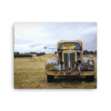 Ravaged Yellow Canvas Print