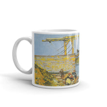 Van Gogh -Die Brücke von Langlois in Arles mit Wäscherinnen Classic Art Mug
