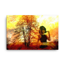 Crop Solitude Digital Art Canvas