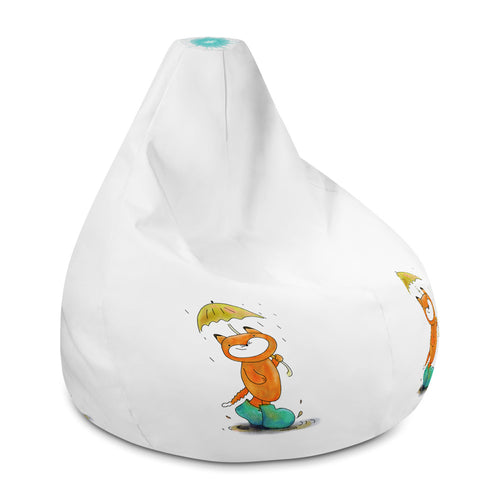 Fox In The Rain Bean Bag Chair w/ filling