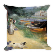 Veduta di Bougival Premium Pillow