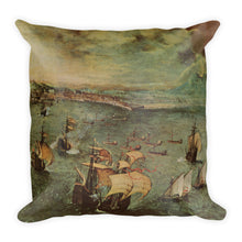 Hafen von Neapel Premium Pillow