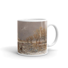Adolf Stademann - Winter Pleasures on the Ice Classic Art Mug