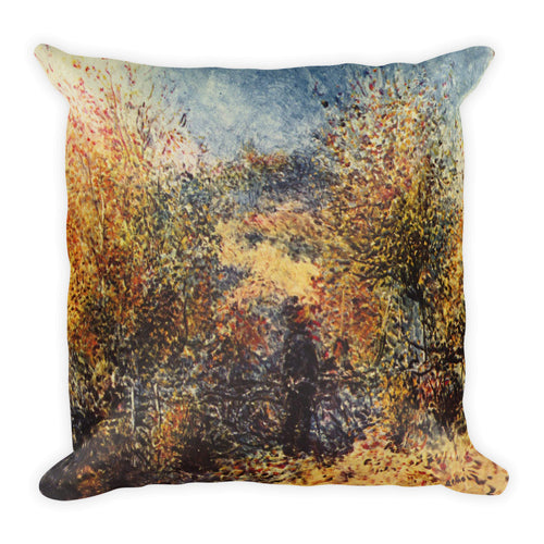 Frühlingslandschaft Premium Pillow
