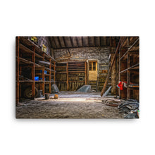Barn Guerilla Ruin Canvas Print