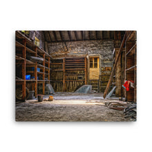 Barn Guerilla Ruin Canvas Print