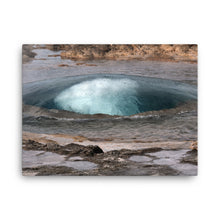 Autonomus Geyser Canvas Print