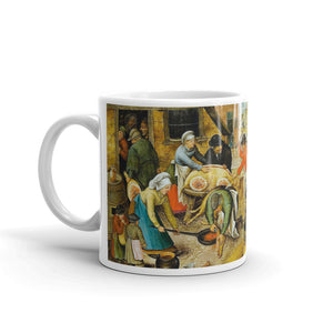 Pieter Brueghel (II) - The four seasons, autumn (Bukarest) Classic Art Mug