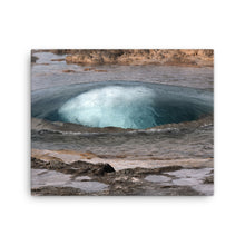 Autonomus Geyser Canvas Print