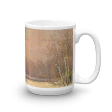 Adolf Kaufmann - Sonnenuntergang in Winterlandschaft Classic Art Mug