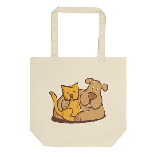 Dog and Friends Eco Tote Bag