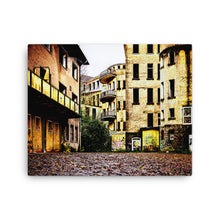 Old Clinic Town Canvas Print