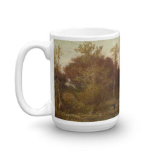 Karl Peter Burnitz - Flusslandschaft mit Kahn Classic Art Mug