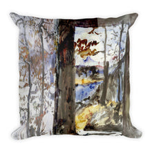 Walchensee Schneelandschaft Premium Pillow