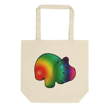 Colored Rhinos Eco Tote Bag