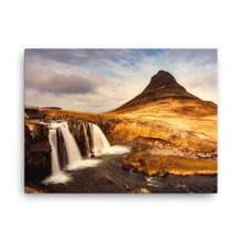 Cascade Of Trilogy Canvas Print