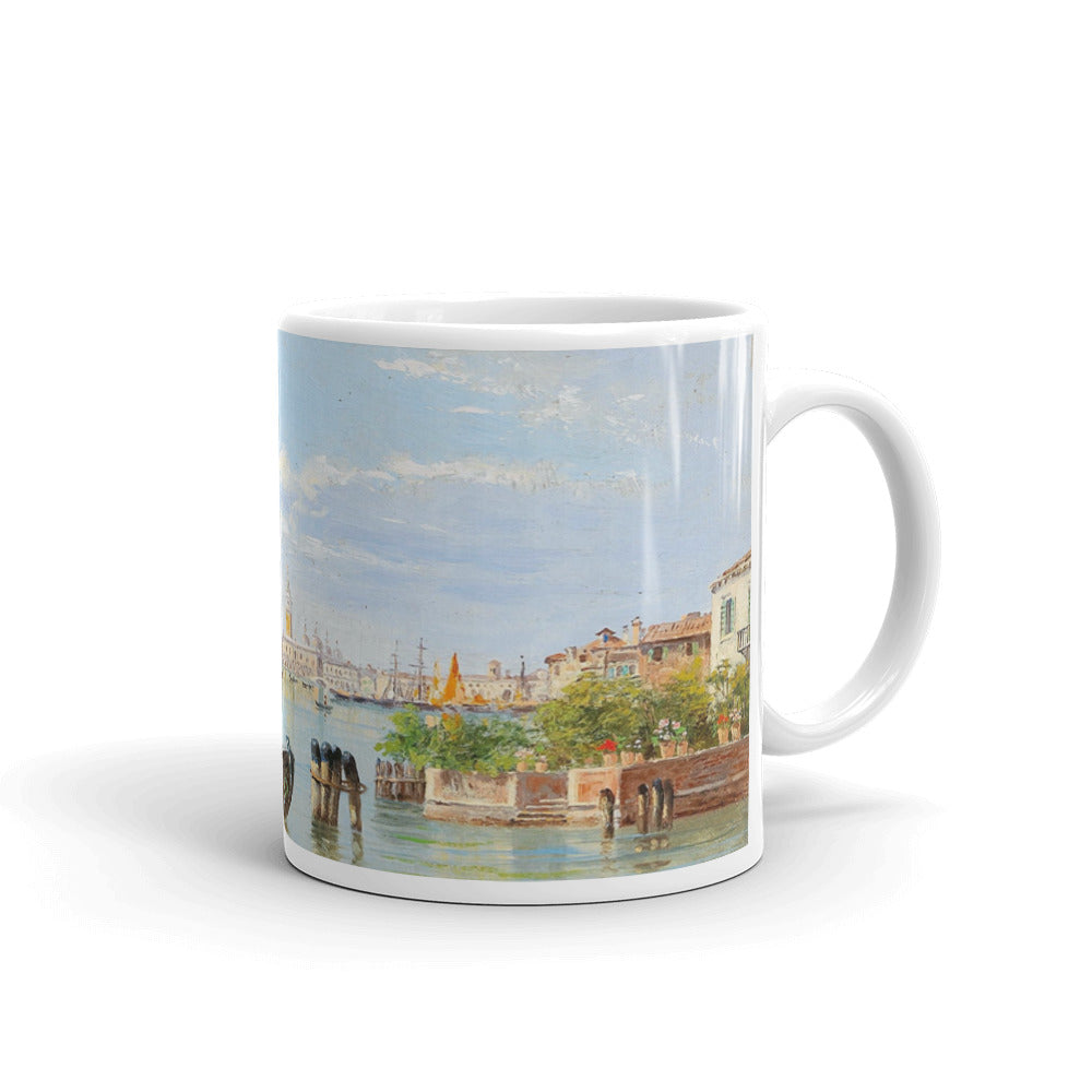 Antonietta Brandeis - Barche de Pesche, Venezia Classic Art Mug