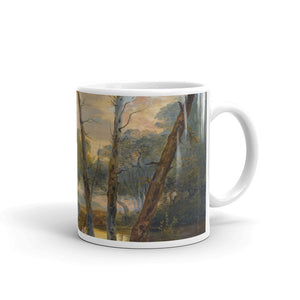 Carl Blechen - Wald mit kleinem Weiher Classic Art Mug