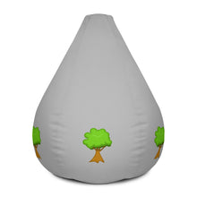 Light Grey Green Environment Bean Bag Chair w/ filling