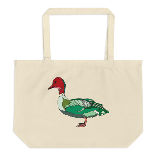 Wild Ducks Large Organic Tote Bag