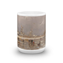 Adolf Stademann - Winter Pleasures on the Ice Classic Art Mug