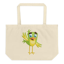 Birds Like Quarrel Theatre Large Organic Tote Bag