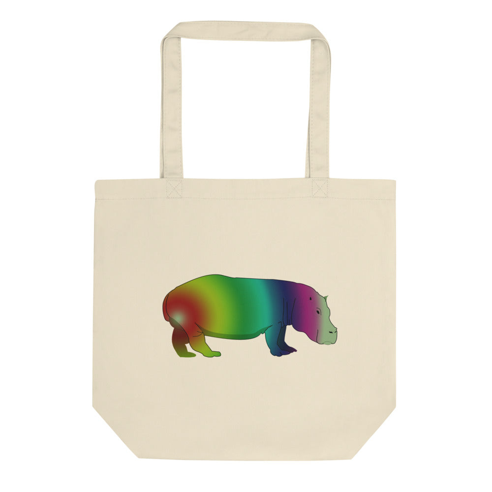 Colored Rhinos Eco Tote Bag