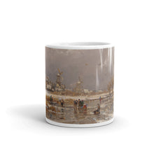 Adolf Stademann - Winter Pleasures on the Ice Classic Art Mug