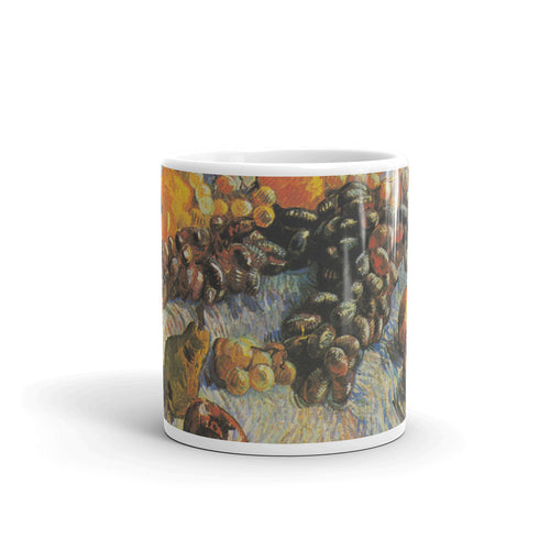 Van Gogh - Stillleben mit Trauben, Äpfeln, Zitronen und Birne Classic Art Mug