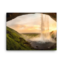 Veil of the Cave Canvas Print