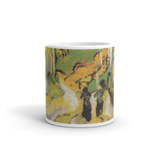 Van Gogh - Treppe in Auvers mit zwei Figuren Classic Art Mug