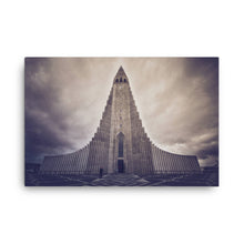 Reykjavik Church Canvas Print