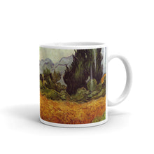 Vincent van Gogh Kornfeld mit Zypressen Classic Art Mug