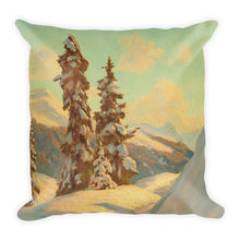 Winter Landscape Premium Pillow