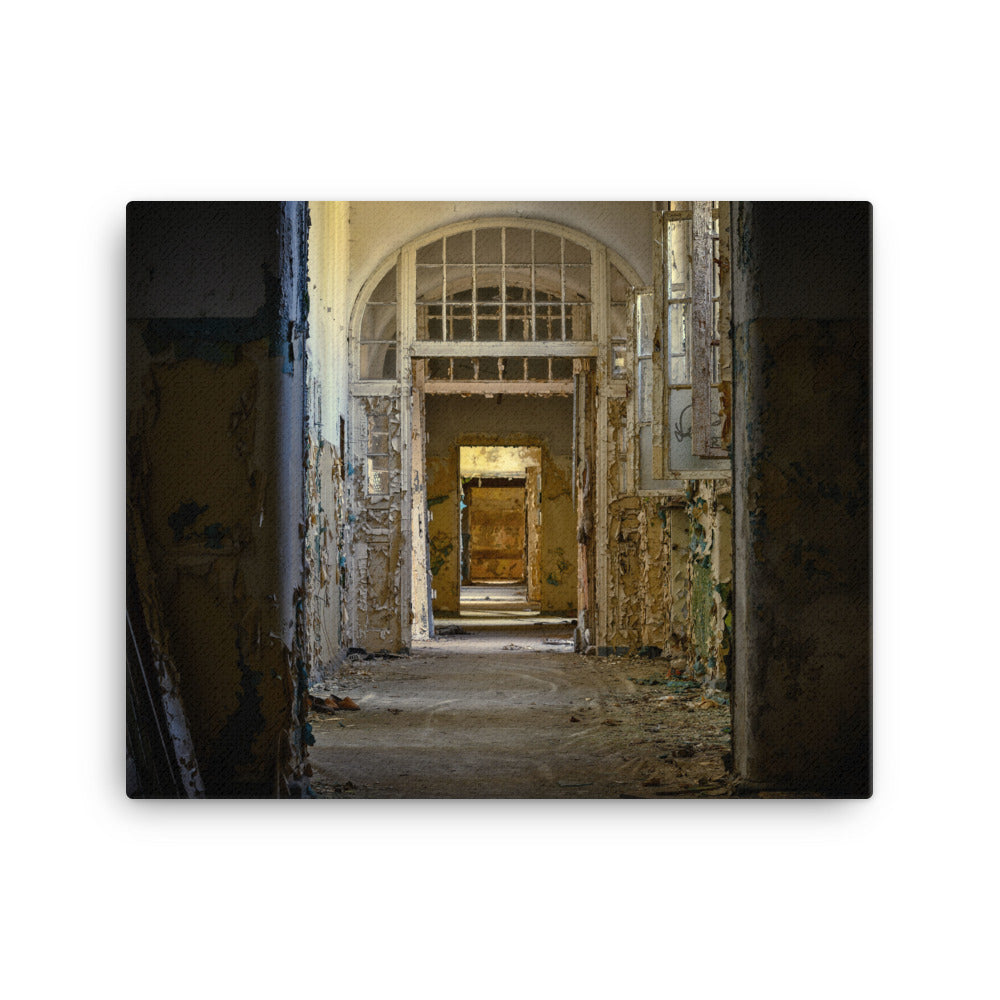 Exquisite Lost Mansion Canvas Print