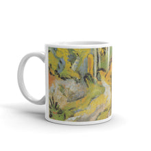 Van Gogh - Treppe in Auvers mit zwei Figuren Classic Art Mug