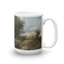 Camille Flers - Paysage de rivière avec les pêcheurs Classic Art Mug