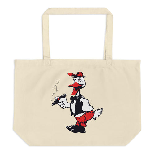 Cigar and Dance Large Organic Tote Bag