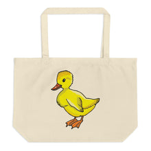 Ducky Duck Large Organic Tote Bag