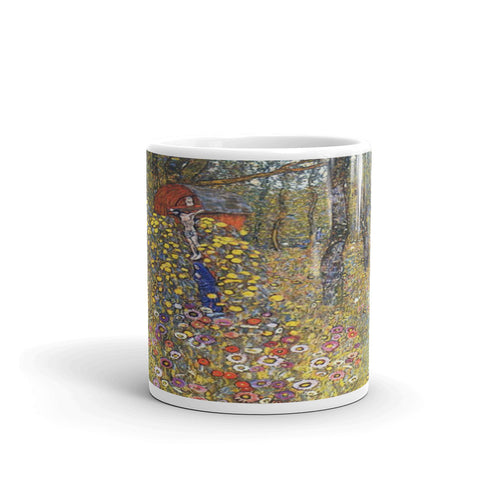 Gustav Klimt Village peasage with breed Classic Art Mug
