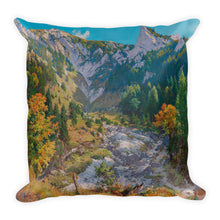 By the Mill Weir Premium Pillow