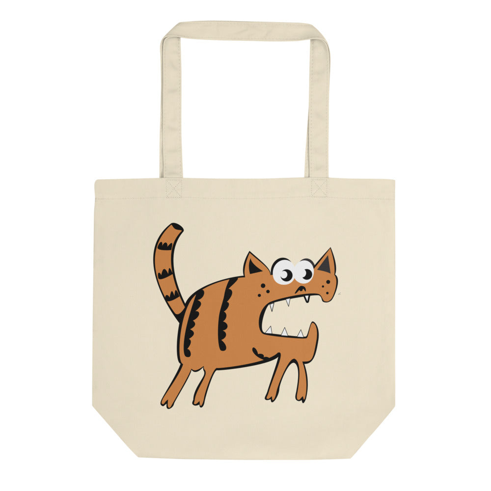Fox and Cat Eco Tote Bag