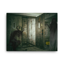 Creepy House Canvas Print