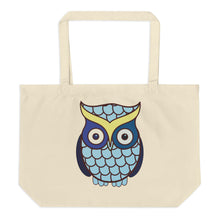 Two Owls Large Organic Tote Bag