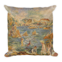 Am Strand von Guernesey Premium Pillow